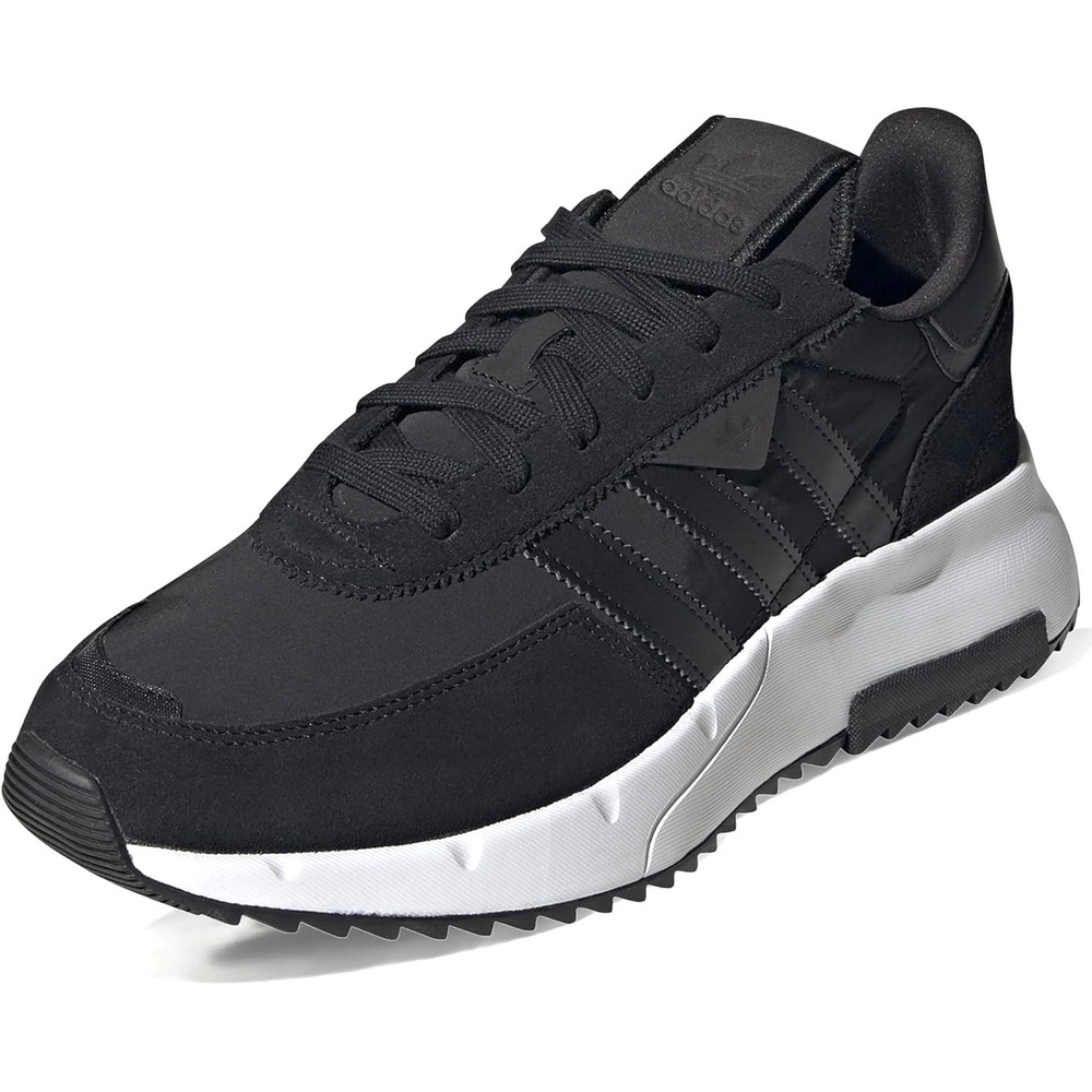 Adidas Retropy F2 Sneakers Black White Soles Womens 7 Mens 6 UK 5.5 EU 38 2/3‎